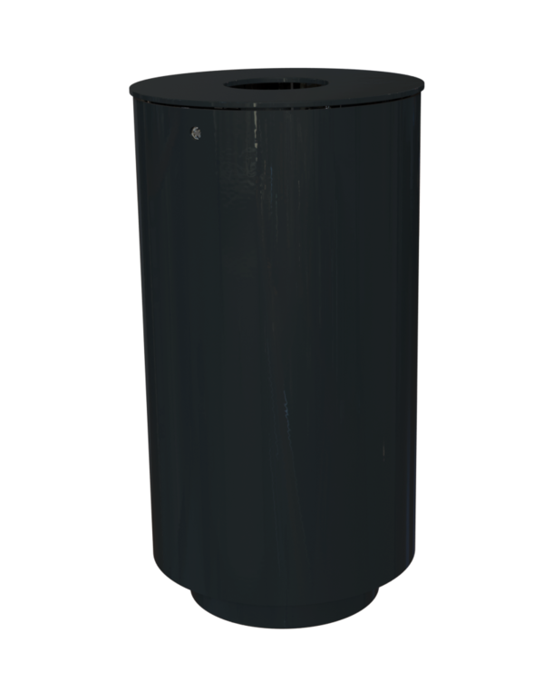 Abfallbehälter Modell 7097-00, 50 L, zum Aufdübeln - schwere Ausführung