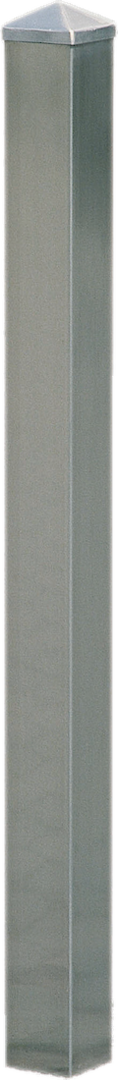 Quadri-E - Edelstahlpoller  70 x 70 mm  in vier verschiedenen Befestigungsvarianten lieferbar