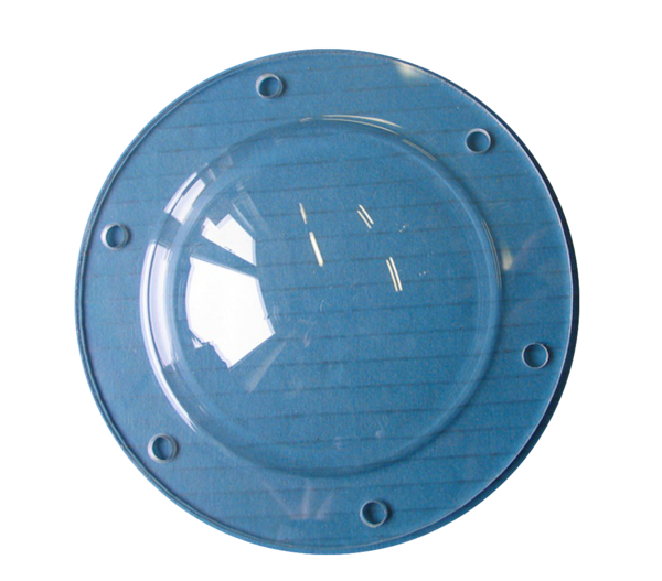 Blasenfenster Bullaugen aus Polycarbonat, Materialstärke 3 mm. In verschiedenen Ausführungen.