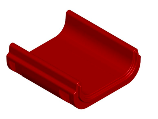Verschiedene Module für Hangrutschen aus Polyethylen - in 4 Farben verfügbar