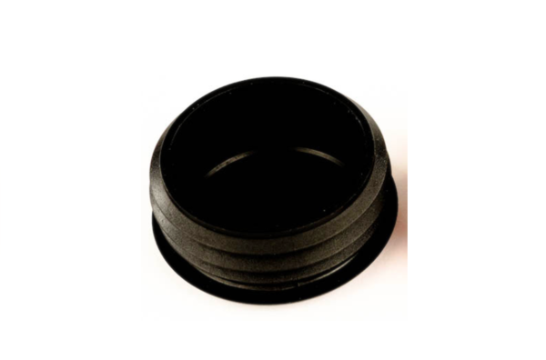 Lamellenstopfen / Verschlussstopfen zur Abdeckung von Senkbohrungen, Farbe: schwarz