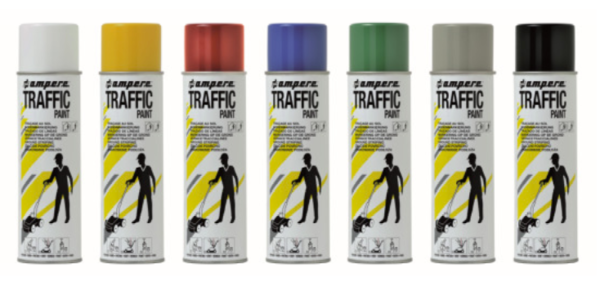 Bodenmarkierfarbe Traffic Paint - Dose je 500 ml netto - Verkaufsgröße 1 Karton á 12 Dosen