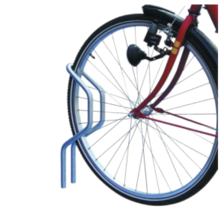 Fahrradständer Modell „Lavant“ zum Einbetonieren für Reifenbreite 55 mm