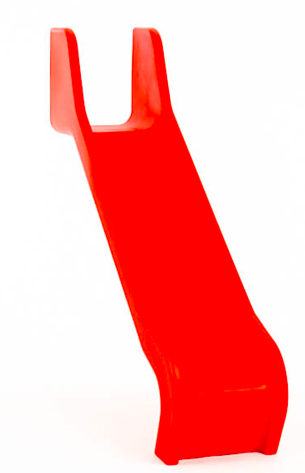 Einteilige PE Rutsche aus Polyethylen in 4 Farben verfügbar. Podesthöhe:  2,00 m