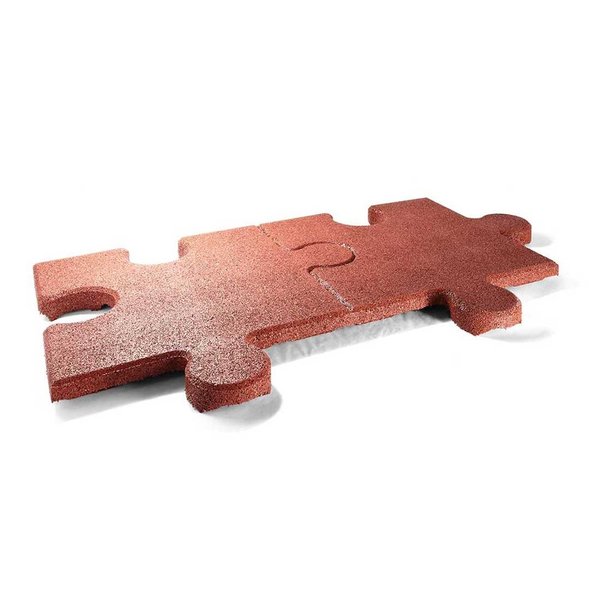 Terrasoft „Puzzle“ Platte im kindgerechten Design aus sortenreinem Gummigranulat in versch. Farben