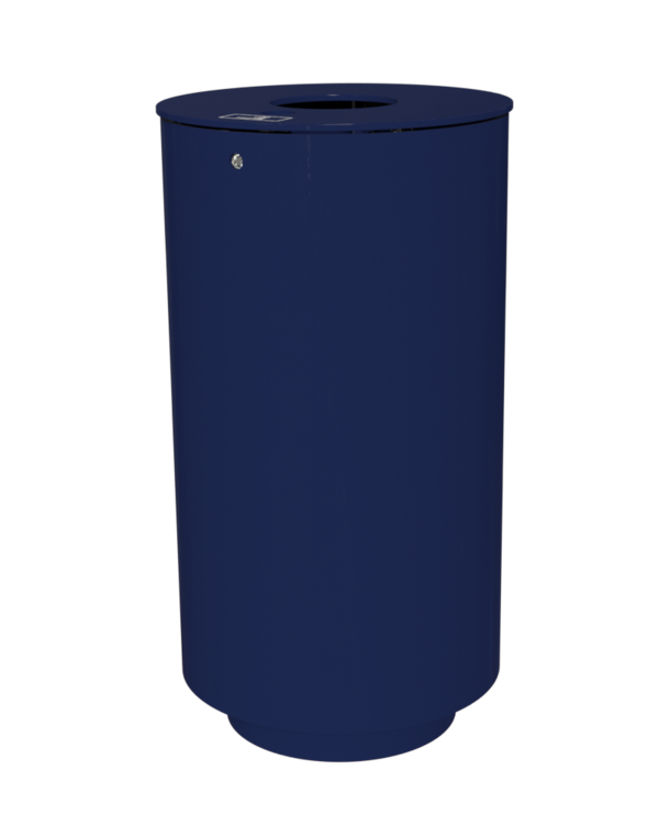 Schwerer Abfallbehälter Modell 7097-10, 45 L, mit Ascher