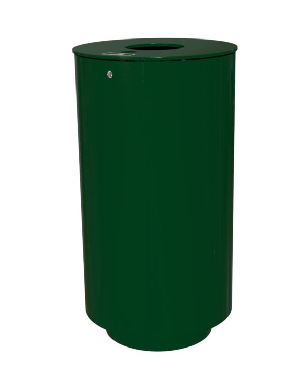 Schwerer Abfallbehälter Modell 7097-10, 45 L, mit Ascher